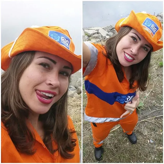 Rita Mattos - tukang sapu seksi asal Brasil