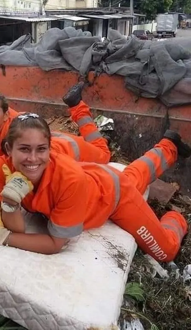 Rita Mattos - tukang sapu seksi asal Brasil