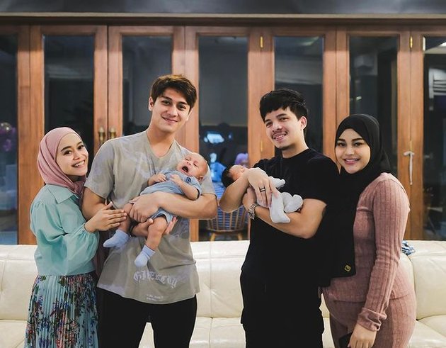 Having Many Male Friends, 15 Adorable Photos of Baby Ameena's Playdate with Celebrity Children - Meeting Handsome Boys Every Day