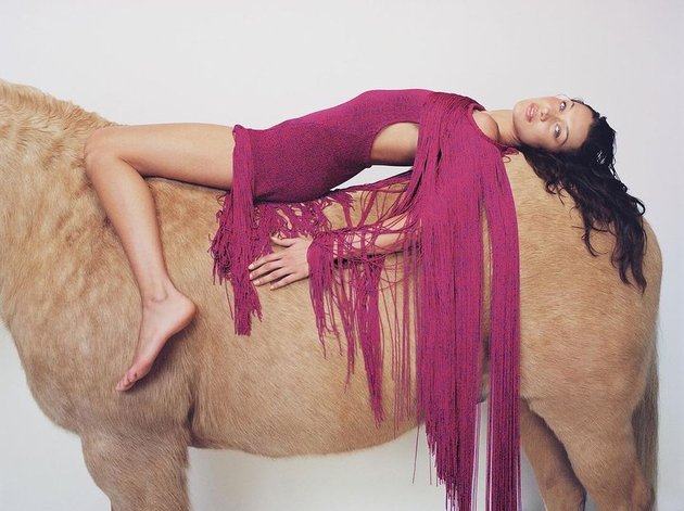 Having a Horse Hobby Since Childhood, Here are 10 Cool and Artistic Portraits of Bella Hadid with Horses for Vogue Italia