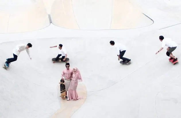 Pernikahan Tema Skateboard