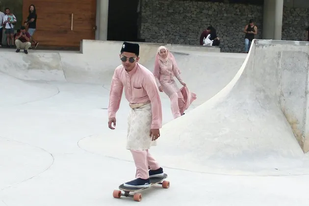 Pernikahan Tema Skateboard