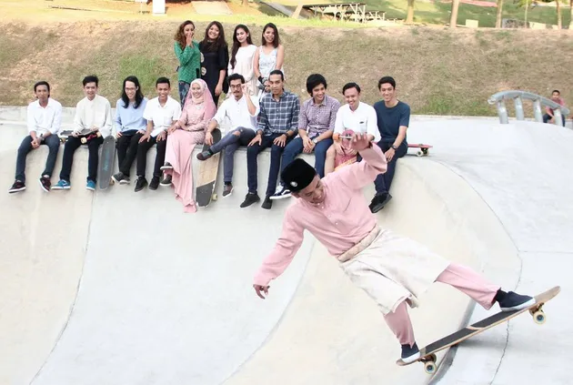 Pernikahan Tema Skateboard