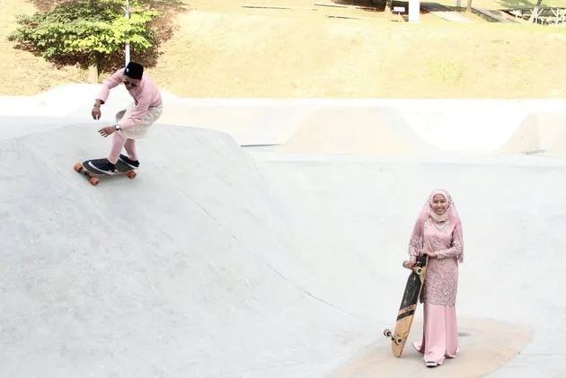 Pernikahan Tema Skateboard