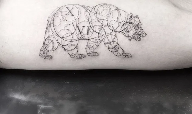 tato geometri keren