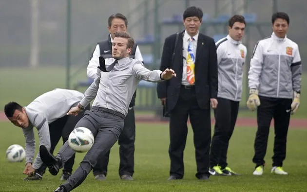 David Beckham Terpeleset