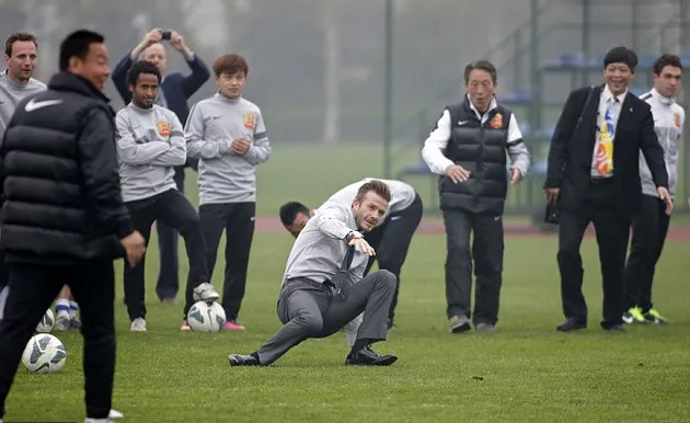 David Beckham Terpeleset