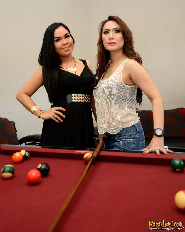 Melanie Ricardo dan Teena Seba