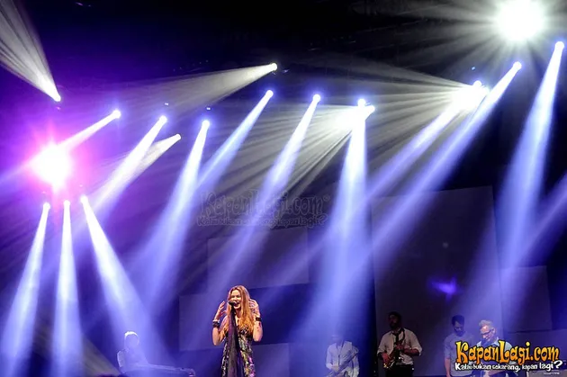 Joss Stone dalam acara Djarum Super MLD Java Jazz Festival (JJF)2013.