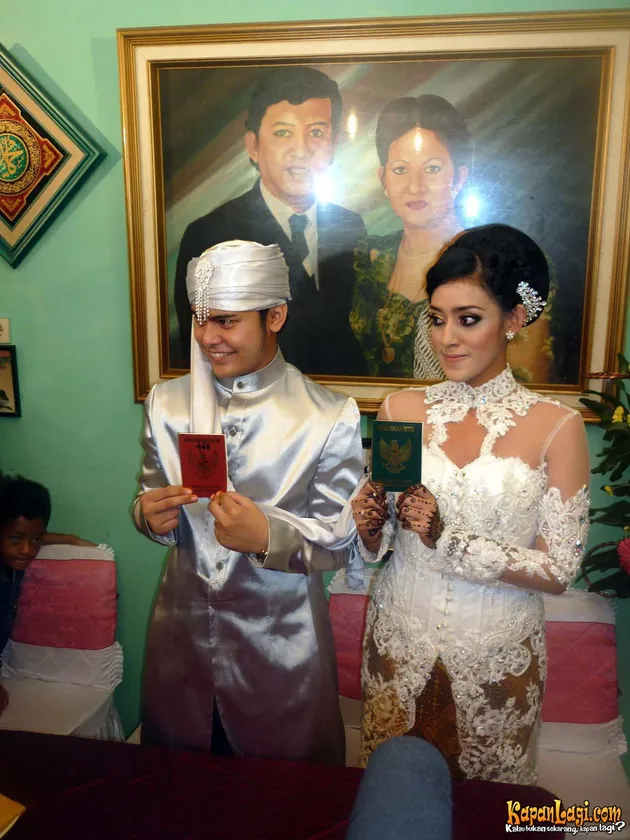 pernikahan fairuz dan galih ginanjar