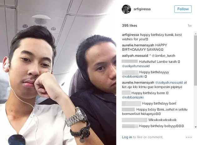 Rabbani Zaki Pacar Baru Aurel