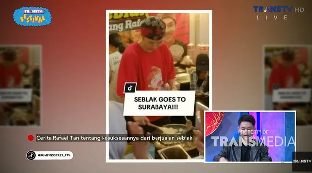 Rafael Tan Cerita Kesuksesan Jualan Seblak