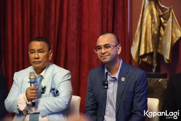 Raffi Ahmad ditemani Hotman Paris