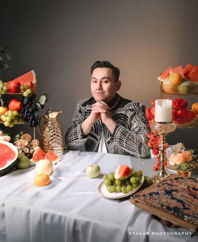 Nassar photoshoot ala dinner mewah