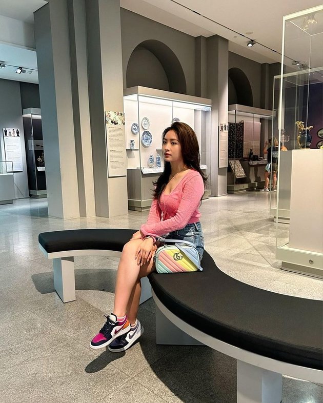 Criticism After Revealing Friendship with Hito Caesar, Here are 8 Photos of Natasha Wilona's Vacation in Singapore - Looking Beautiful with Casual OOTD