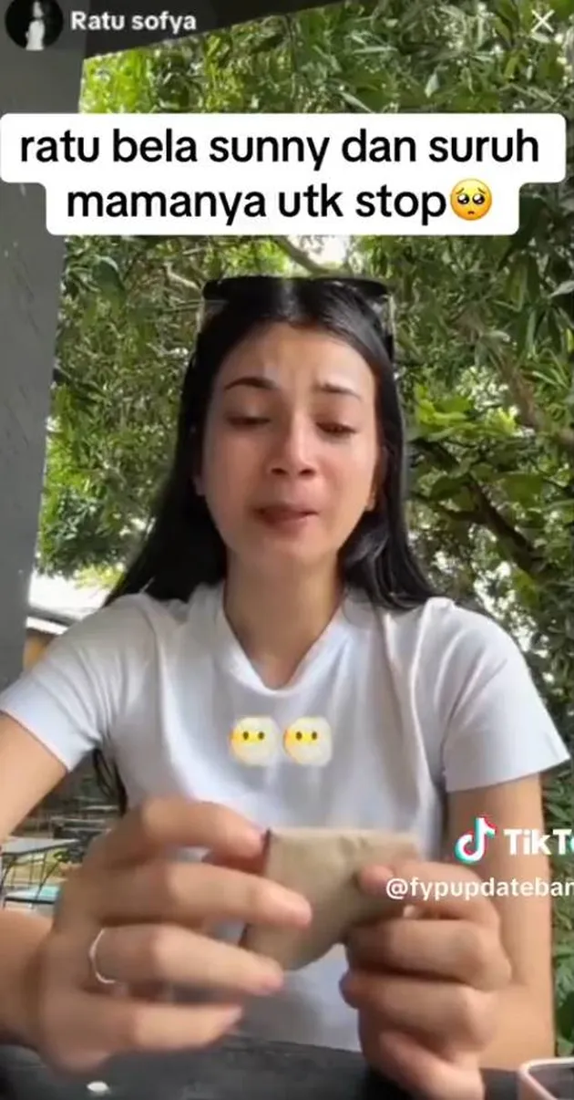 Ratu Sofya klarifikasi di live tiktok