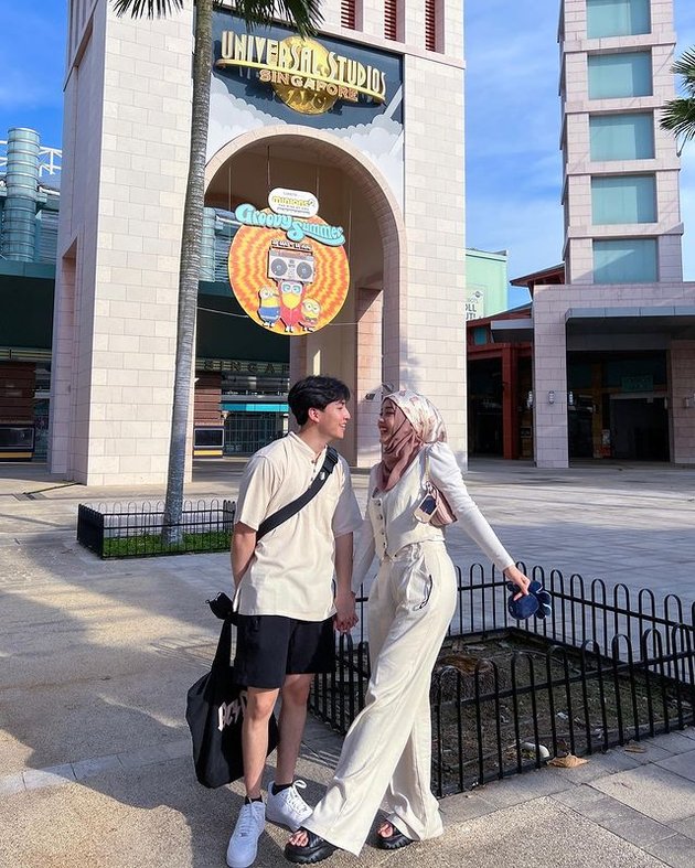 Celebrate Dating Anniversary, 8 Photos of Putri Delina and Jeffry Reksa of Different Religions Often Become the Spotlight