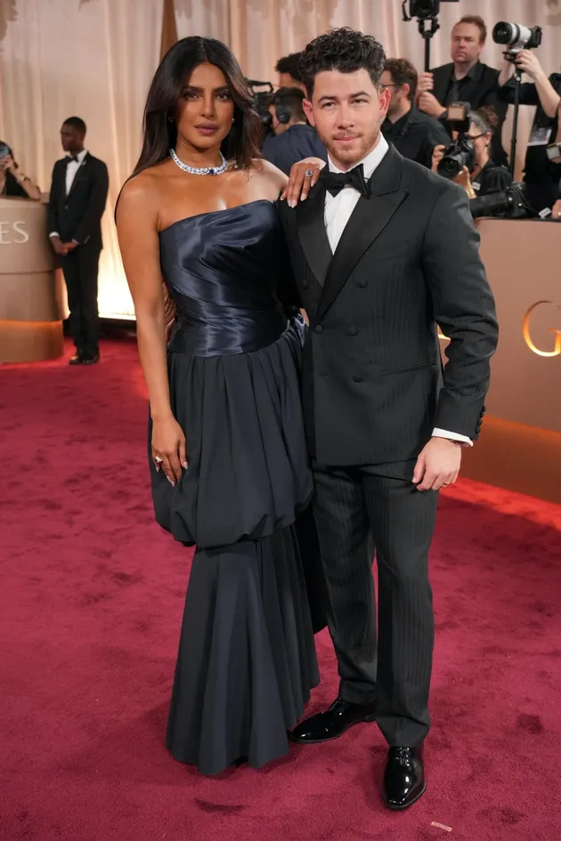 Priyanka Chopra dan Nick Jonas di Golden Globes Awards 2026