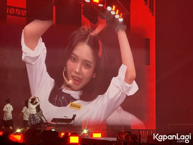 Konser aespa di Jakarta
