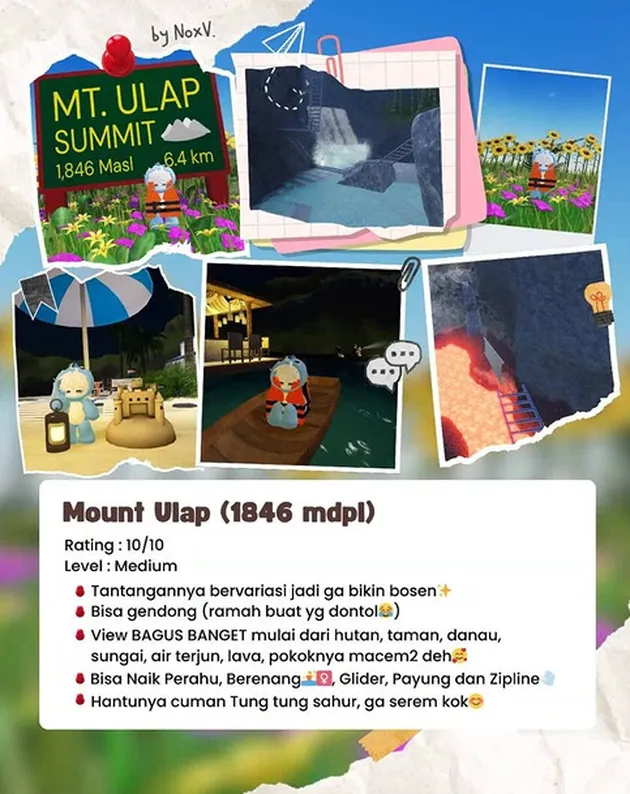 Map Gunung di Game Roblox