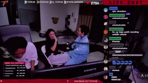 Interaksi lucu Reza Arap dan Lula Lahfah