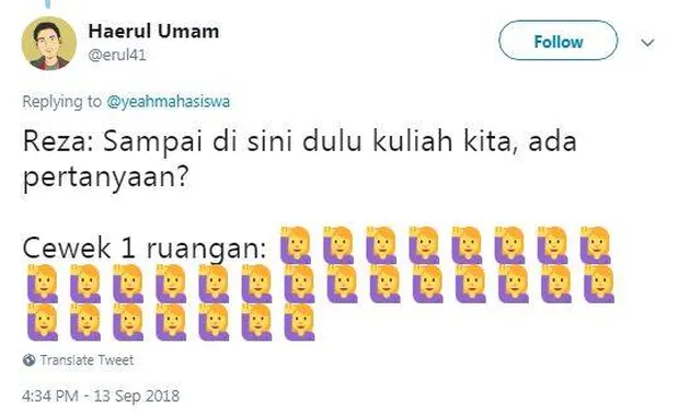 reza rahadian, reza rahadian jadi dosen