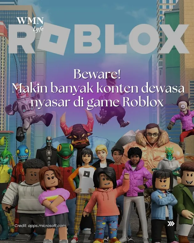 Anak-anak yang Akses Roblox 