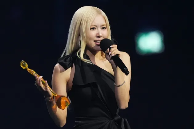 Rose BLACKPINK Pidato Kemenangan