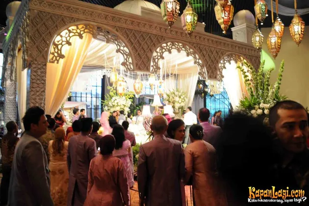 RESEPSI PERNIKAHAN INDRA BEKTI DAN ADILLA JELITA 