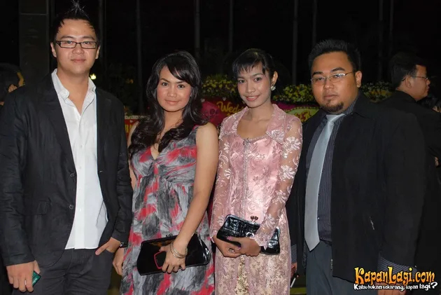 resepsi pernikahan wulan guritno