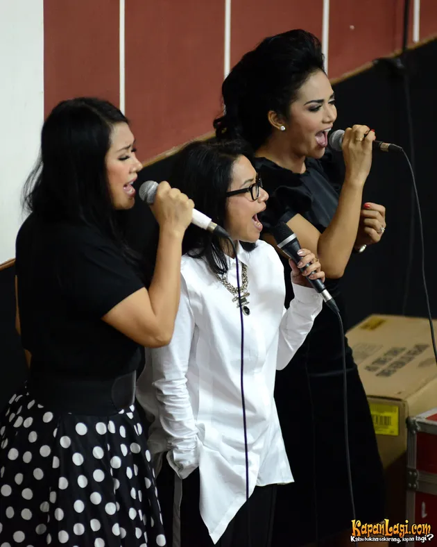 Krisdayanti, Titi DJ, Ruth Sahanaya
