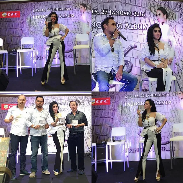 Rabu (27/1) menjadi momen bahagia Syahrini karena ia baru saja meluncurkan album yang berjudul PRINCESS SYAHRINI.