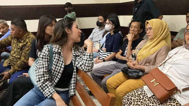 Tamara Tyasmara di Sidang Kasus Kematian Dante
