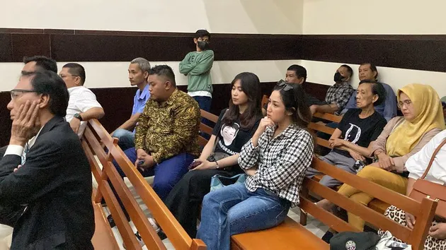 Tamara Tyasmara di Sidang Kasus Kematian Dante