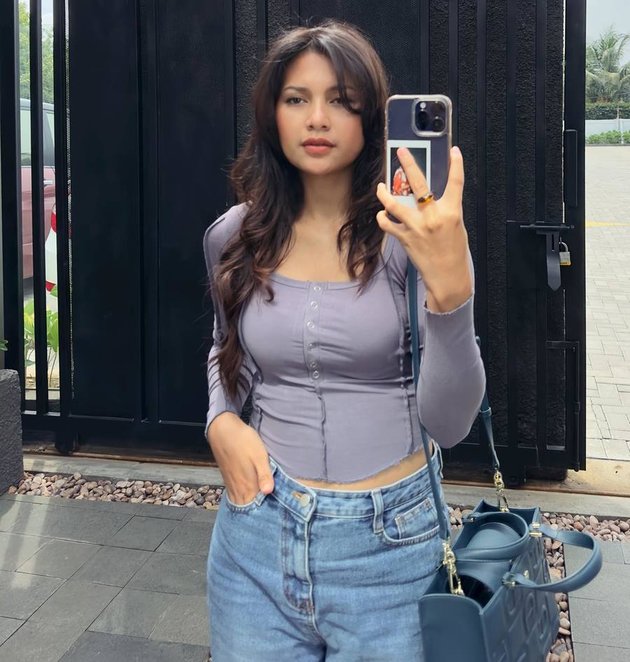 One Year After Giving Birth, Beautiful Portrait of Indah Permatasari Who is Now Back in Shape - Hot Mom Shows Off Flat Stomach