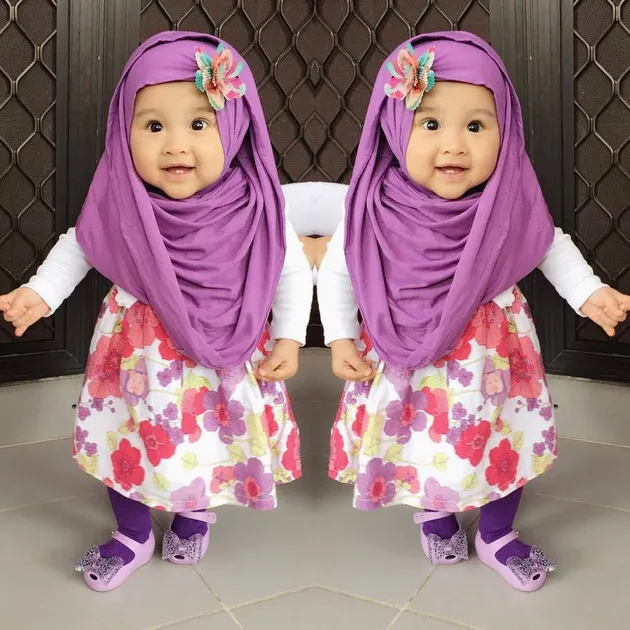 foto hijaber cilik Saufa Adzkia Rahman