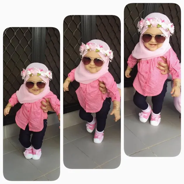 foto hijaber cilik Saufa Adzkia Rahman