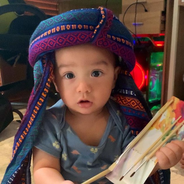 Soon It Will Be 1 Year, Check Out 9 Latest Cute and Adorable Photos of Baby Air, Irish Bella and Ammar Zoni's Child - Getting More Handsome and Attracting Attention