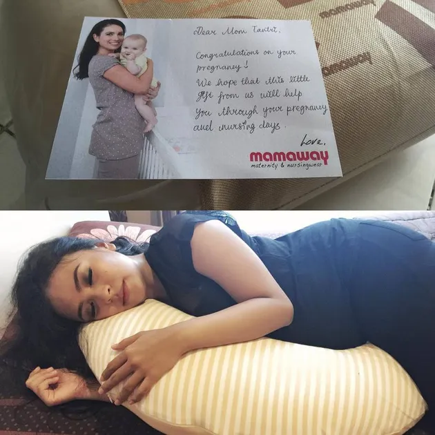 tantri kotak, kehamilan selebriti