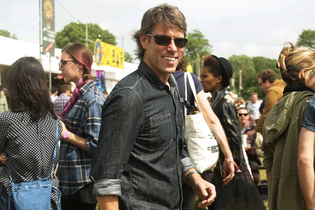 belakang panggung Glastonbury