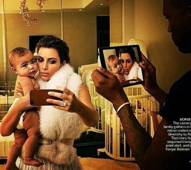 Foto Editan Keluarga Kardashian