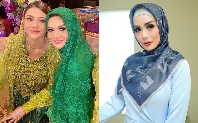 A Series of Beautiful Photos of Krisdayanti Wearing Hijab, Her Aura is So Calming - Looks Very Similar to Aurel Hermansyah