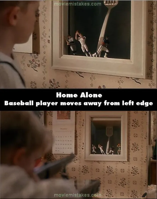 blooper home alone, kesalahan film home alone