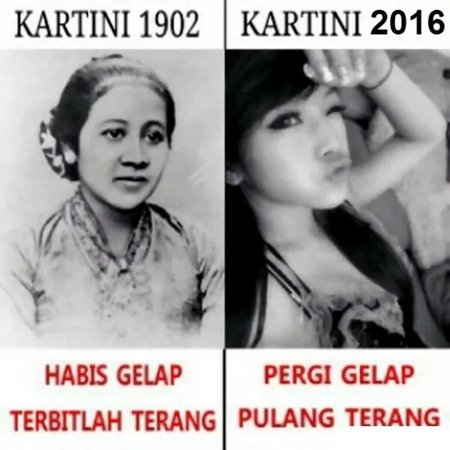 meme hari Kartini