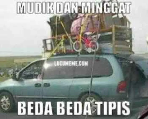 meme lucu, meme mudik, tips mudik, meme unik