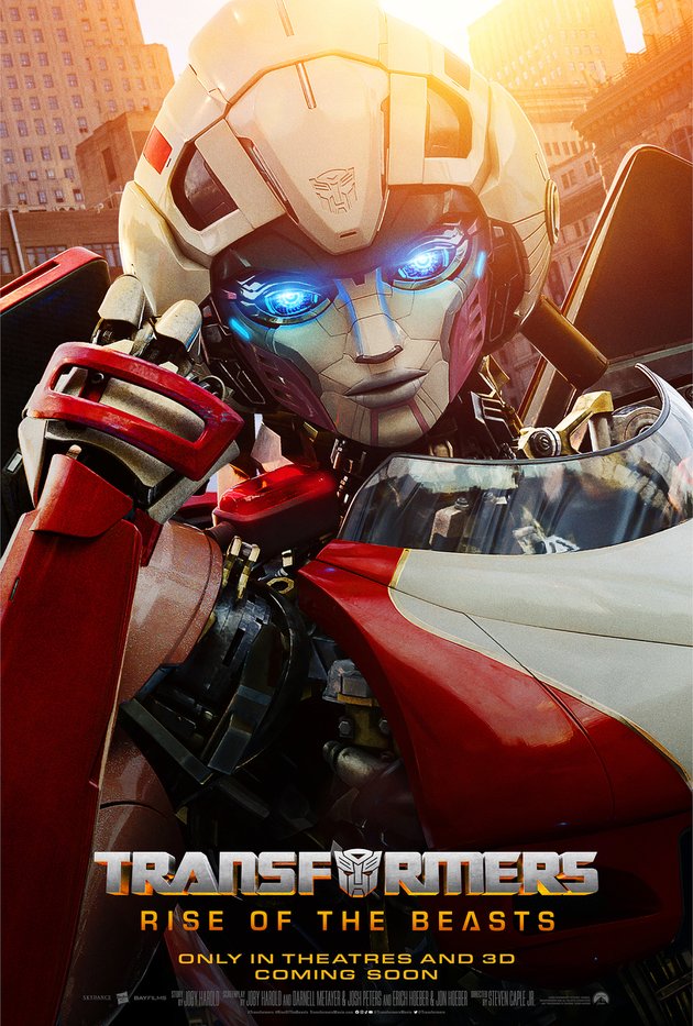 A Series of Official Posters and New Autobots from 'TRANSFORMERS: RISE OF THE BEASTS', Which One is Your Favorite?
