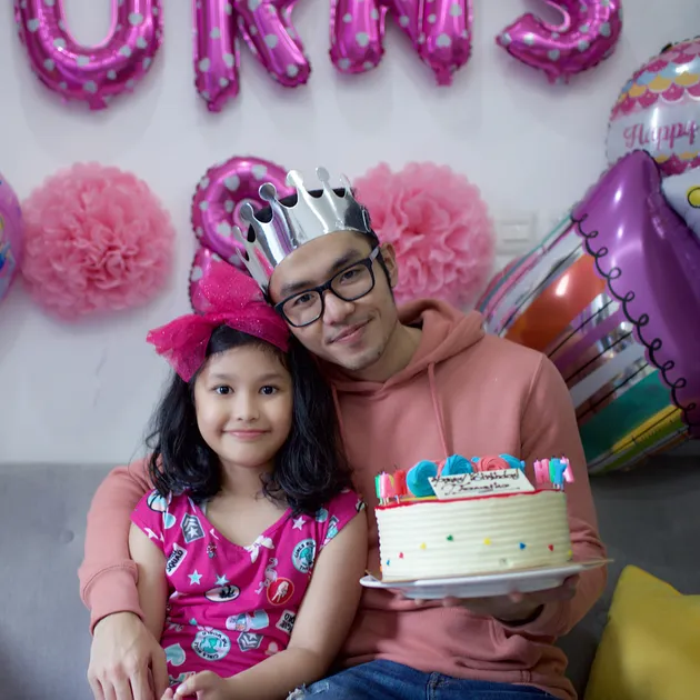 ulang tahun anak Metha Uki