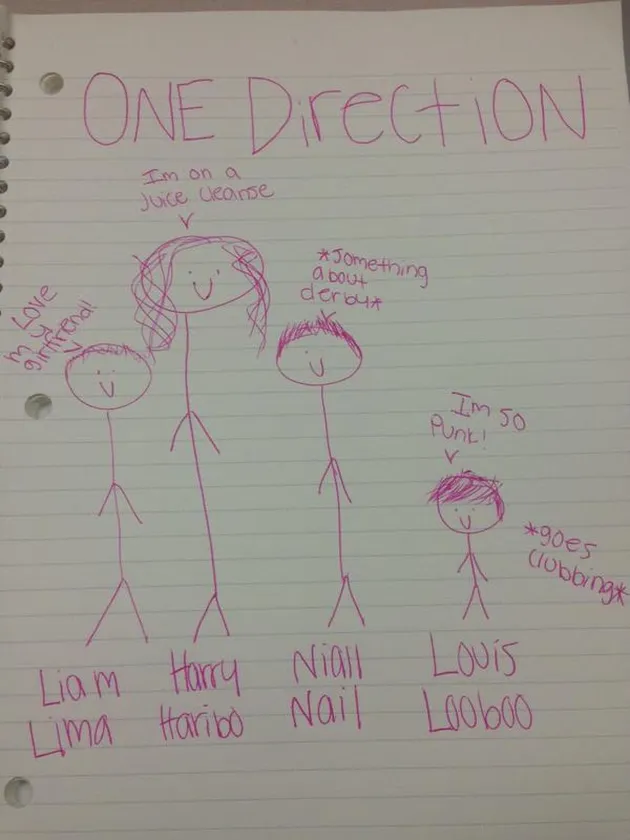 Sedih, Bikin Kangen Formasi Lama! Gambar 1D Tanpa Zayn Dari Fans