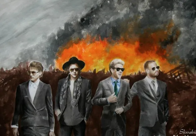 Sedih, Bikin Kangen Formasi Lama! Gambar 1D Tanpa Zayn Dari Fans