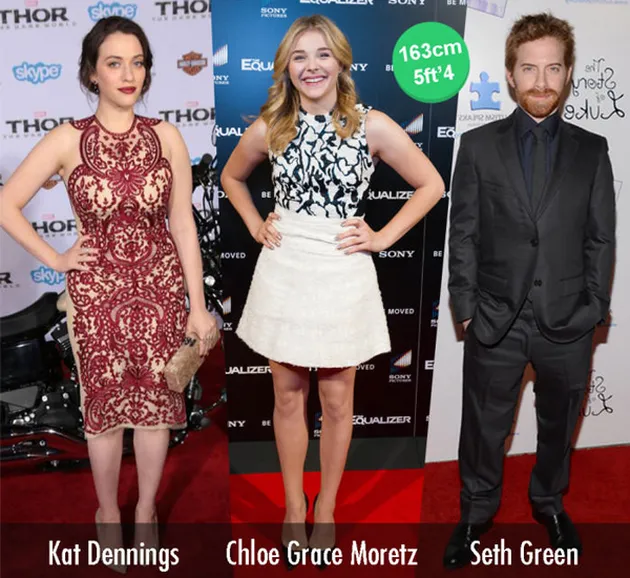 Seleb bertubuh pendek, seleb yang pendek, tinggi badan seleb